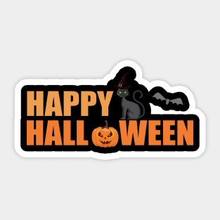 Happy halloween Sticker